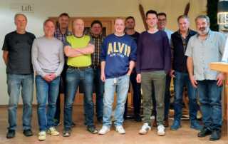 Gruppenbild vom Vorstand von Füssen-Land ab 2025