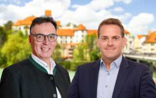 Ein Spitzenteam: 2. BGM Christan Schneider & 1. BGM Maximilian Eichstetter