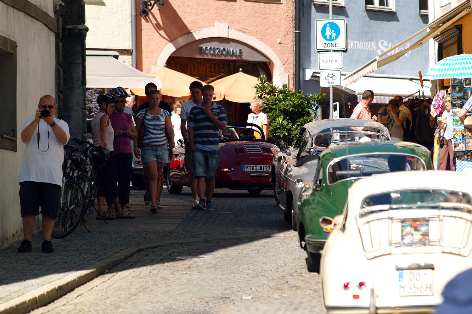 Extremverkehr durch die Rittergasse